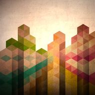 Abstract geometric background N287