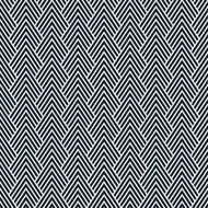 black and white overlapping rhombus pattern