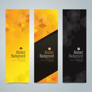 Collection banner design white background vector illustration