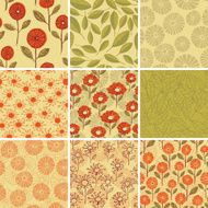 abstract floral pattern N49