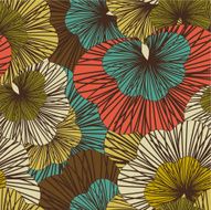 Floral Pattern N642