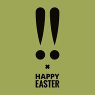 easter bunny design background