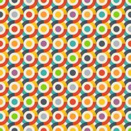 Abstract retro colourful geometric seamless pattern N2