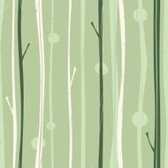Serene Forest Pattern