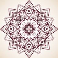 Beautiful Mandala Decor Vector Element