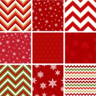 Christmas seamless pattern set N4