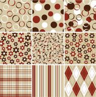 Nine taupe patterns N2