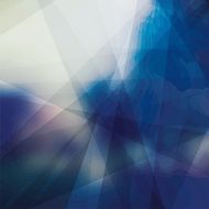 Abstract Striped Background with Colorful Blurred Image