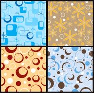 Retro Seamless Backgrounds N2