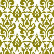 Golden ornamental background