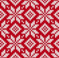 Nordic knitted seamless pattern N2