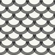 Seamless vector pattern with waves N3