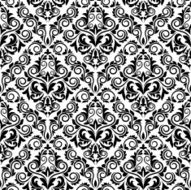 Damask seamless background N2