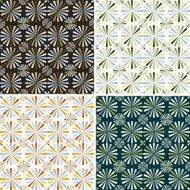 Vintage Pinwheel Pattern (Seamless)