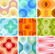 seamless retro wallpaper tiles add-on