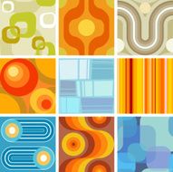 seamless retro wallpaper tiles