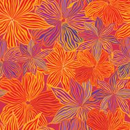 Flowers seamless bright wallpaper