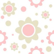 Soft cute flowers