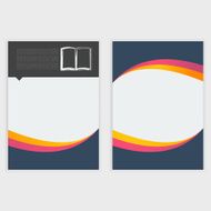 Flyer template back and front design N9