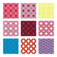 Seamless Target Backgrounds ( Vector )