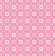 Seamless Pink Jpop Wallpaper ( Vector )