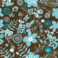 Floral wallpaper (seamless)