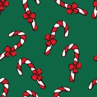 Candycane seamless pattern N2