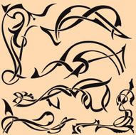 Advanced Ornamental Elements X (Vector)