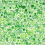 Green Background Environmental Conservation and Nature interface icon Pattern