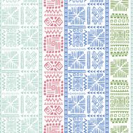 Abstract Seamless Pattern in Ethnic Style N36