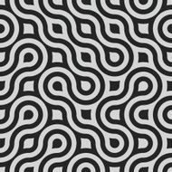 Seamless modern geometric design on paper N5