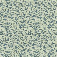 colorful fallen leaves and branches seamless pattern
