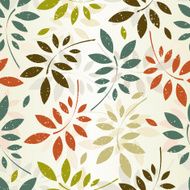 Seamless leaves wallpaper N6