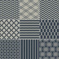 seamless paper textured retro pattern