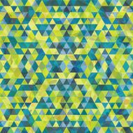 Triangular Mosaic Colorful BackgroundÂ