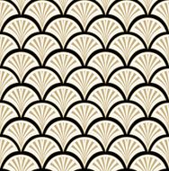 Abstract geometric seamless tile pattern N2