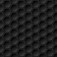 Black grid seamless pattern