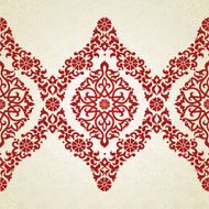 Vector seamless border in Eastern style N20