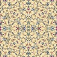 Seamless floral medieval pattern N2