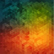 Vibrant mosaic background