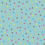 seamless multicolor dot pattern vector background