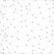 Molecule structure gray background for communication vector illustration