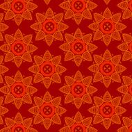 Colorful Henna mandala design