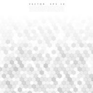 Vector abstract 3d hexagonal Background