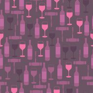 Restaurant seamless pattern N6