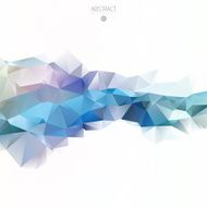 Vector geometric blue background N3