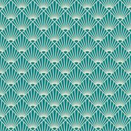 seamless art deco sunburst pattern