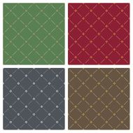 Four decorated backgrounds
