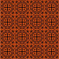 Fiery Ornamental Pattern