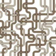 Tangled connections seamless pattern